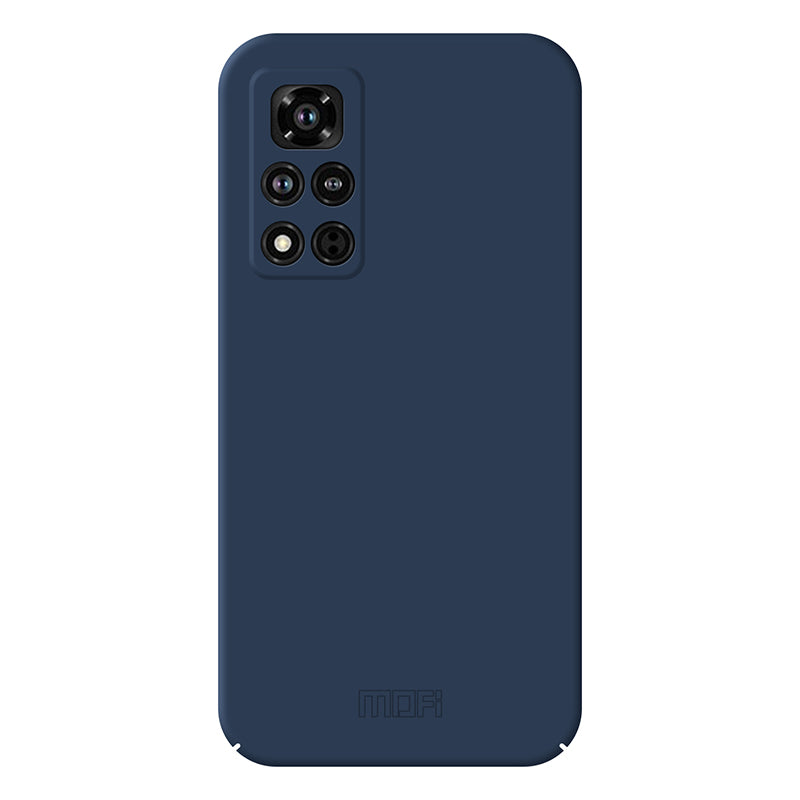 MOFI JK Qin Series For Honor V40 5G Phone Case Skin-Feel Protective Phone Cover - Orange MOFI JK Qin Series For Honor V40 5G Phone Case Skin-Feel Protective Phone Cover - Orange